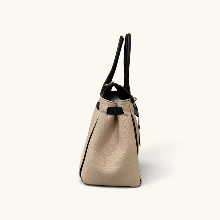 Handbag canvas negro