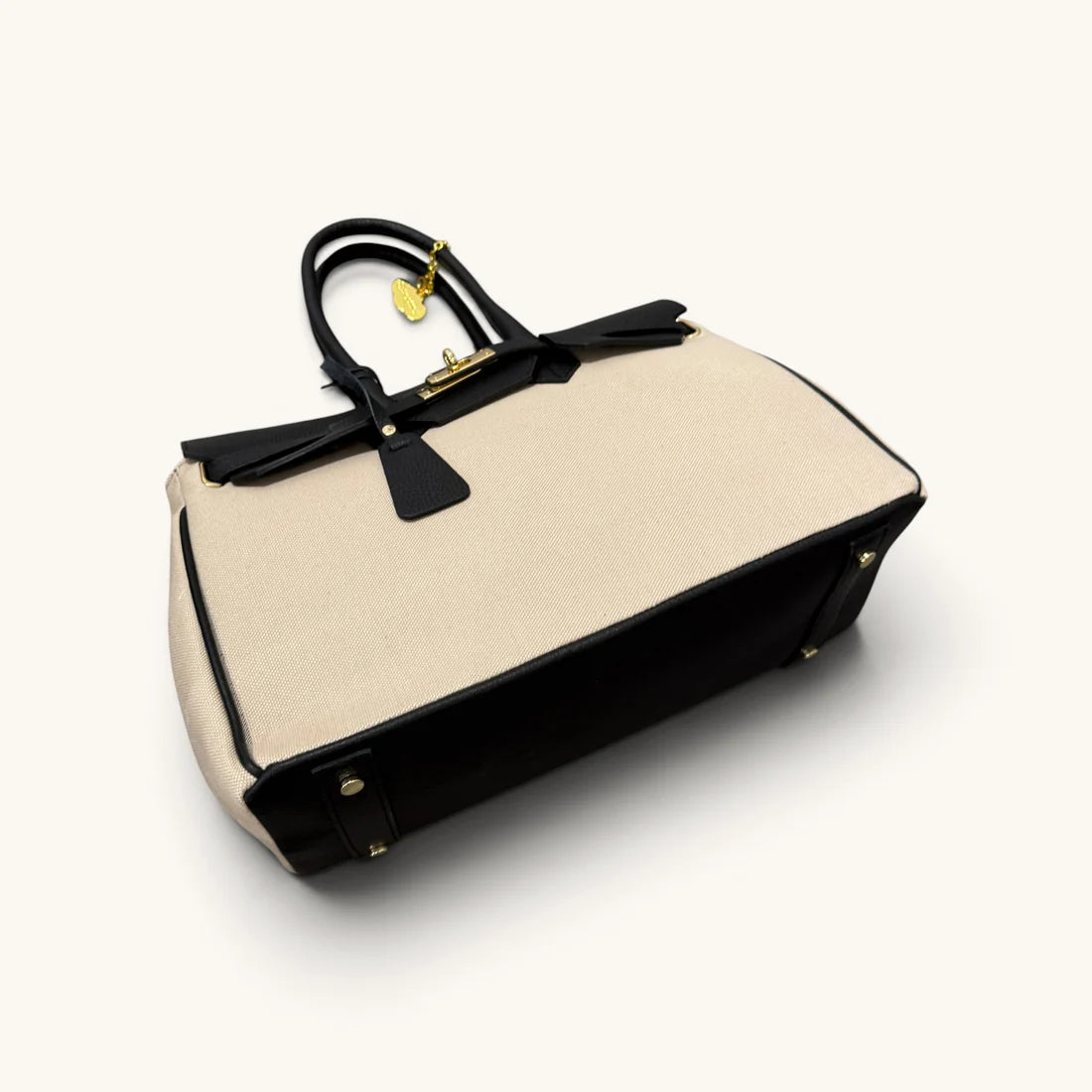 Handbag canvas negro