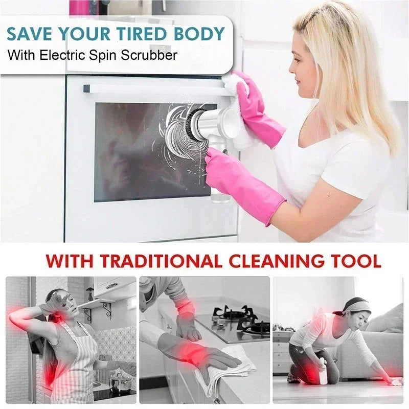 Ultraspin-5 in 1 cleaning system